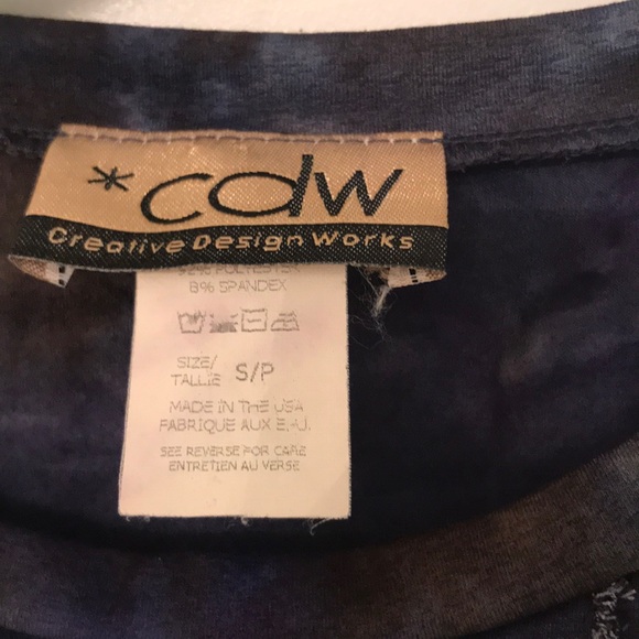 CDW tank top with baby ruffles and sparkles - Picture 3 of 6